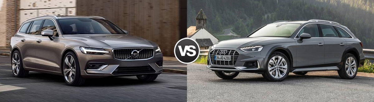 2020 Volvo V60 vs 2020 Audi A4 allroad
