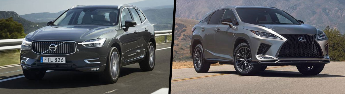 2020 Volvo XC60 vs 2020 Lexus RX