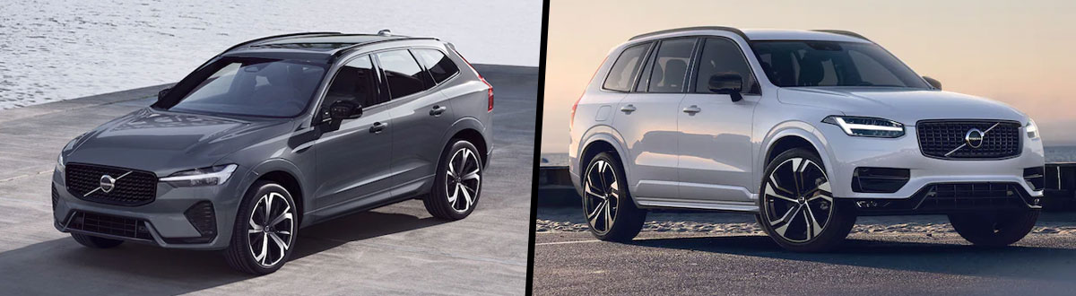 2022 Volvo XC60 vs 2022 Volvo XC90