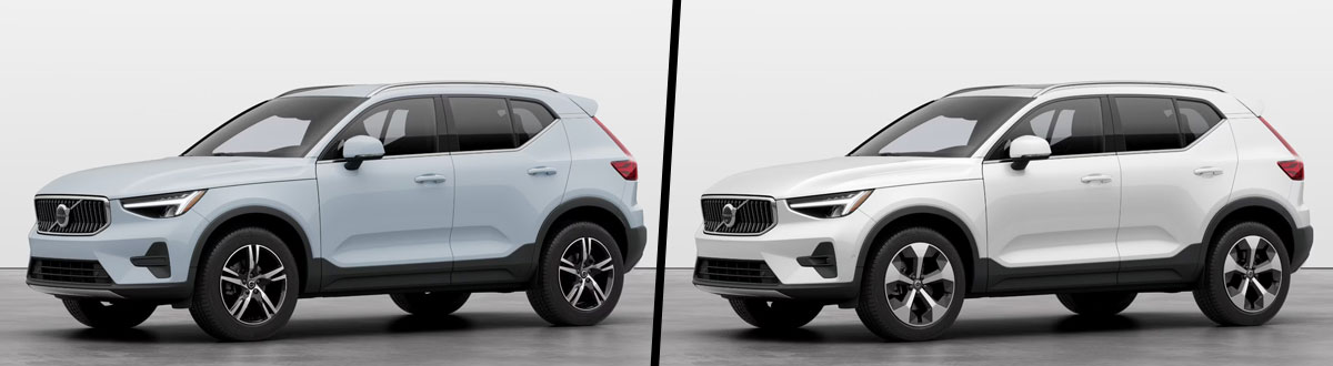 2025 Volvo XC40 Core vs 2025 Volvo XC40 Plus