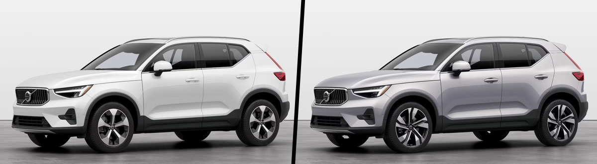 2025 Volvo XC40 Plus vs 2025 Volvo XC40 Ultra