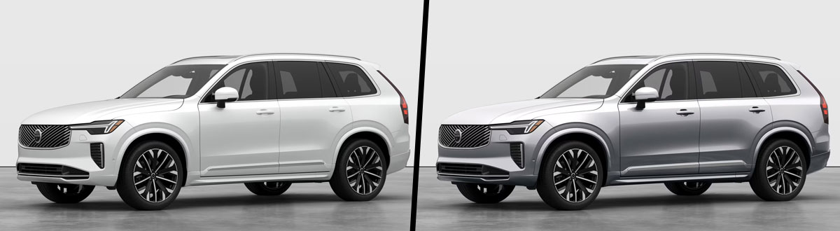 2025 Volvo XC90 B6 Plus vs 2025 Volvo XC90 B6 Ultra