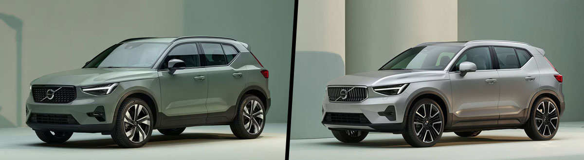2025 Volvo XC40 vs 2024 Volvo XC40