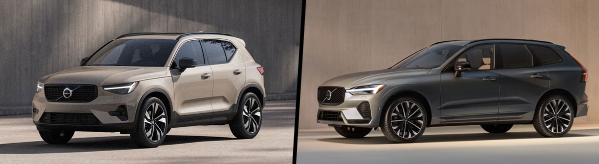 2026 Volvo XC40 vs 2026 Volvo XC60