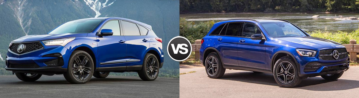 2021 Acura RDX vs 2021 Mercedes-Benz GLC