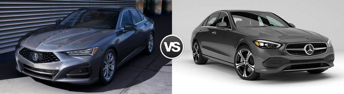 2022 Acura TLX vs 2022 Mercedes-Benz C-Class