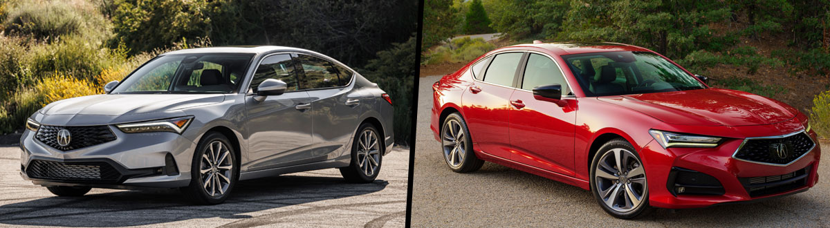 2023 Acura Integra vs 2023 Acura TLX