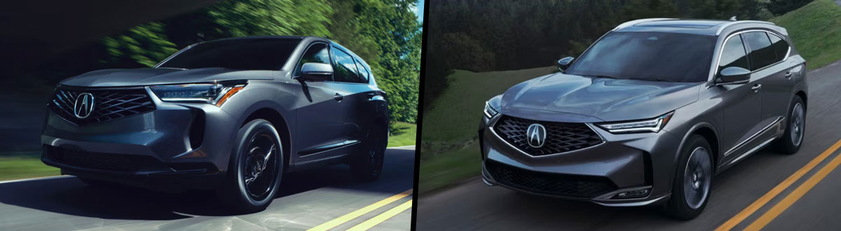 2026 Acura RDX vs 2026 Acura MDX