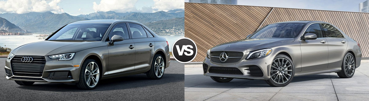 2019 Audi A4 vs 2019 Mercedes-Benz C 300