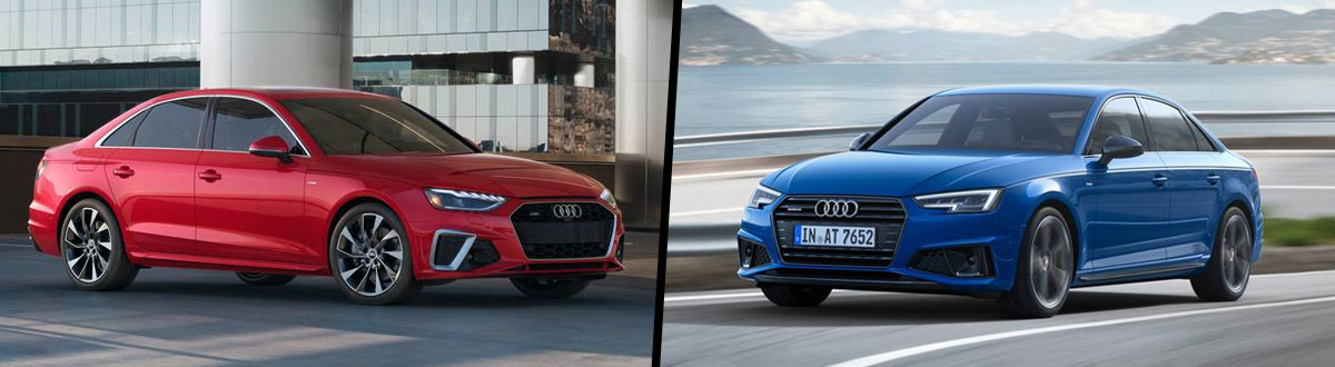 2020 Audi A4 vs 2019 Audi A4