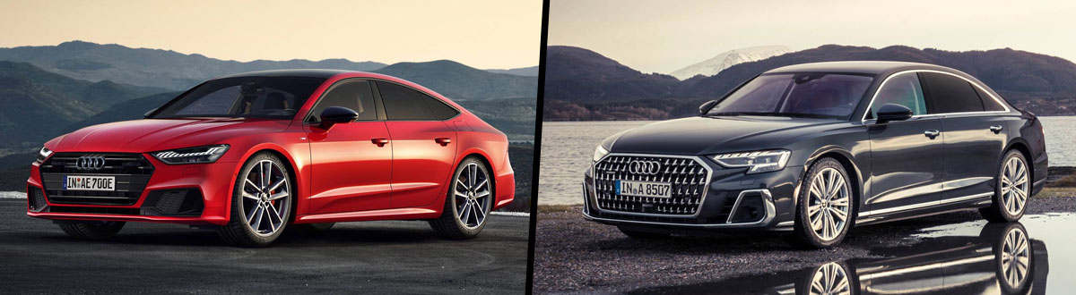 2022 Audi A7 vs 2022 Audi A8