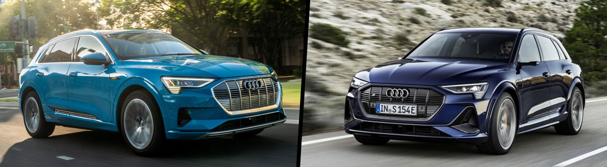 2022 Audi e-tron vs 2022 Audi e-tron S