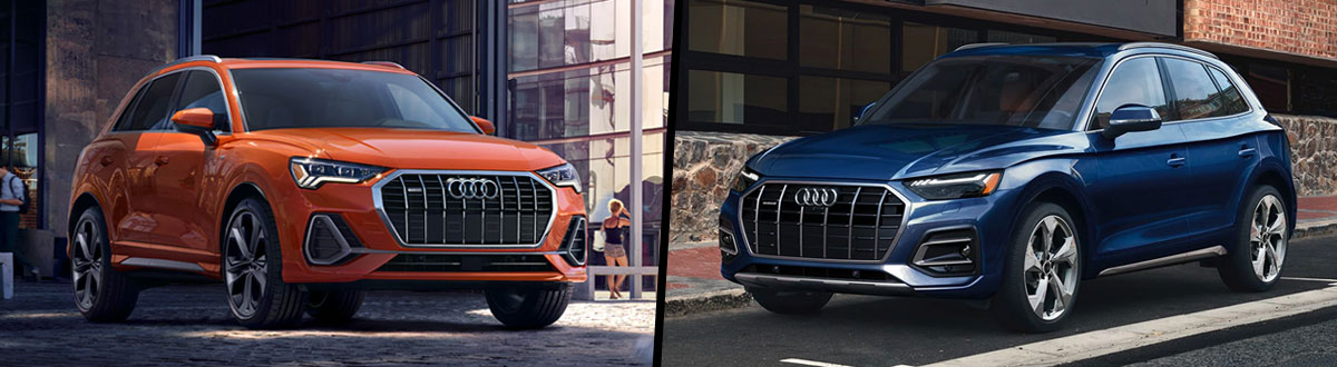 2022 Audi Q3 vs 2022 Audi Q5