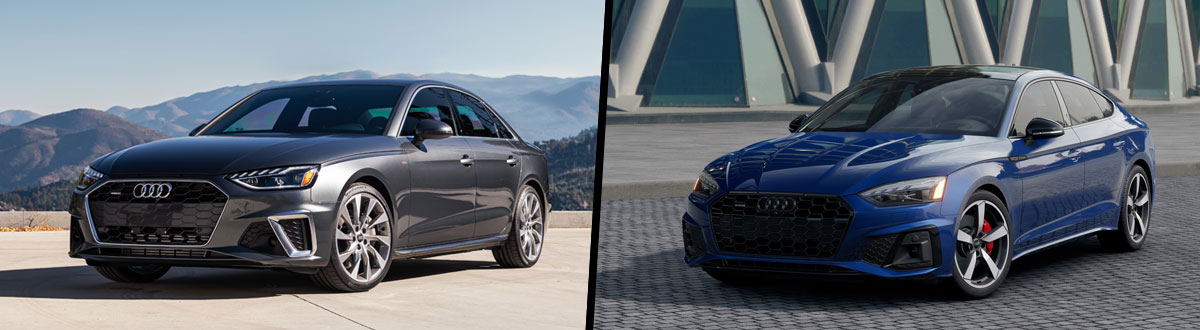 2023 Audi A4 vs 2023 Audi A5 Sportback