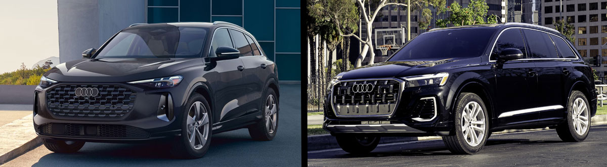 2025 Audi Q5 vs 2026 Audi Q7