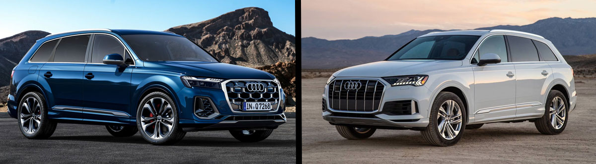 Compare 2025 vs 2024 Audi Q7 | Pensacola FL