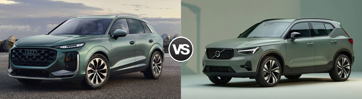 2026 Audi Q3 vs 2026 Volvo XC40