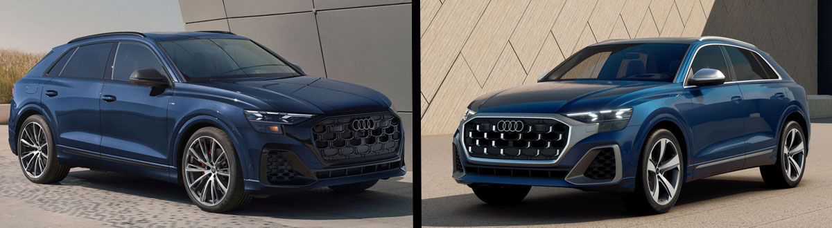 2026 Audi Q8 vs 2026 Audi SQ8