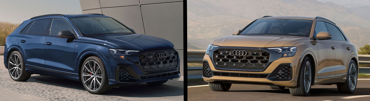 2026 Audi Q8 vs 2025 Audi Q8