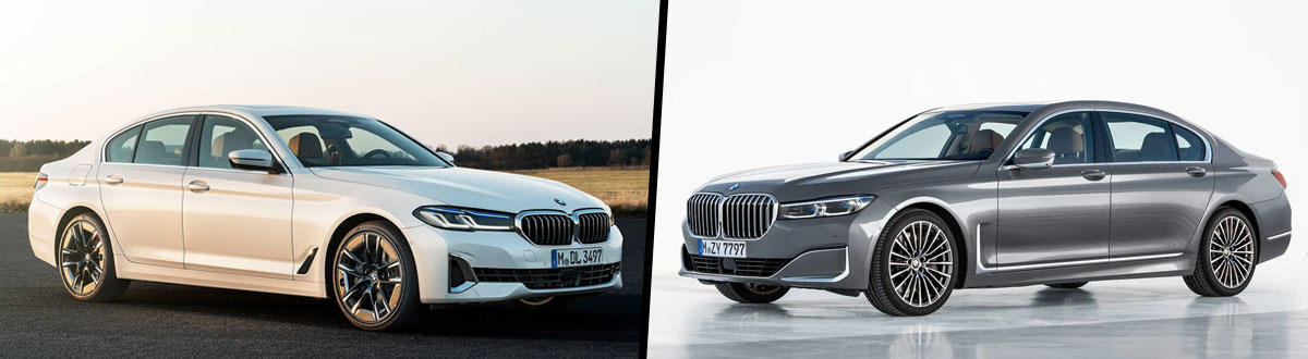 2022 BMW 5 Series vs 2022 BMW 7 Series