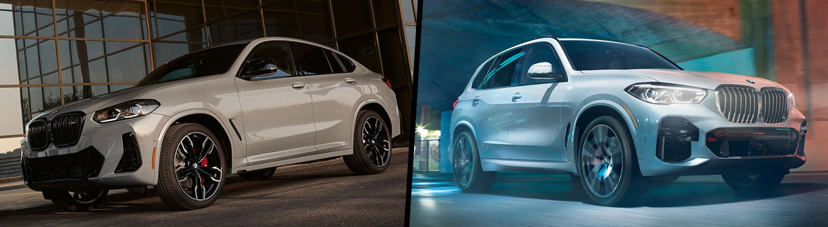 2023 BMW X4 vs 2023 BMW X5