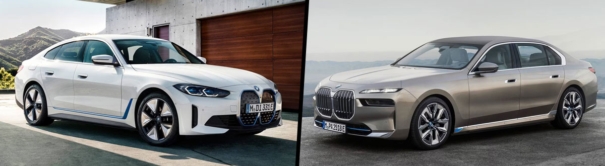 2024 BMW i4 vs 2024 BMW i7