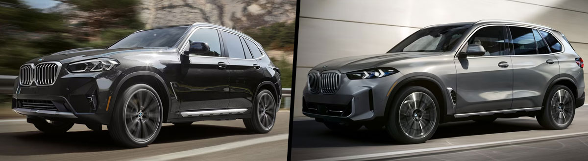 2024 BMW X3 vs X5 Comparison