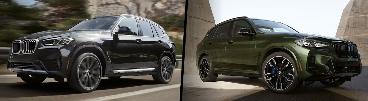 2024 BMW X3 xDrive30i vs 2024 BMW X3 M40i