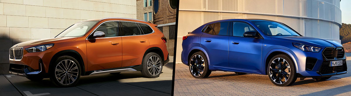 2026 BMW X1 vs 2026 BMW X2