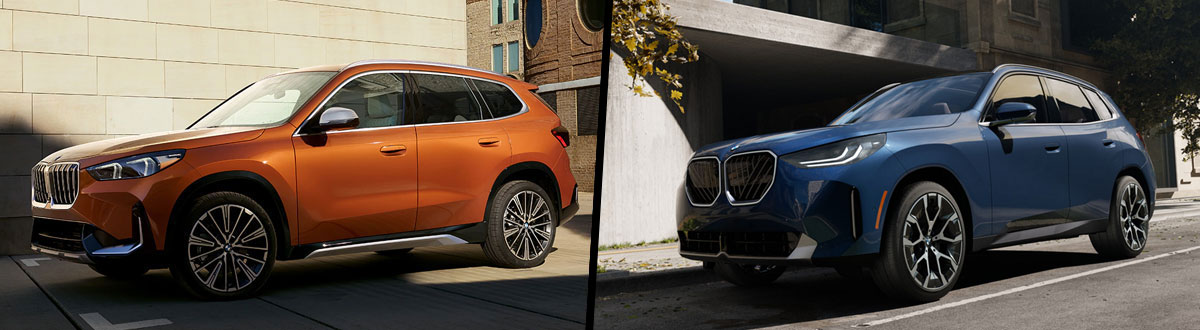 2026 BMW X1 vs 2026 BMW X3