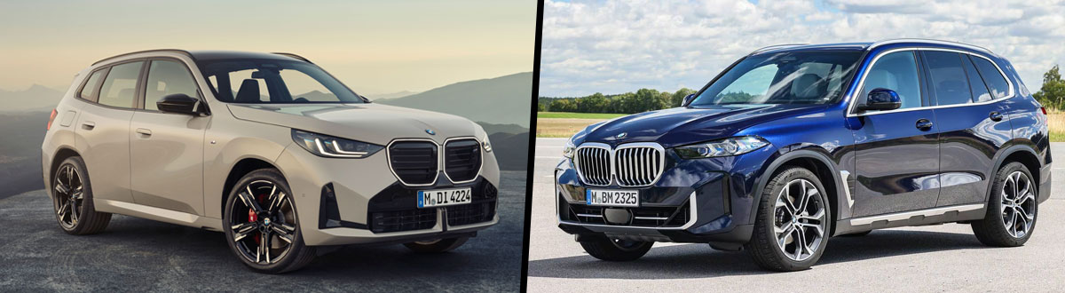 2026 BMW X3 vs 2026 BMW X5