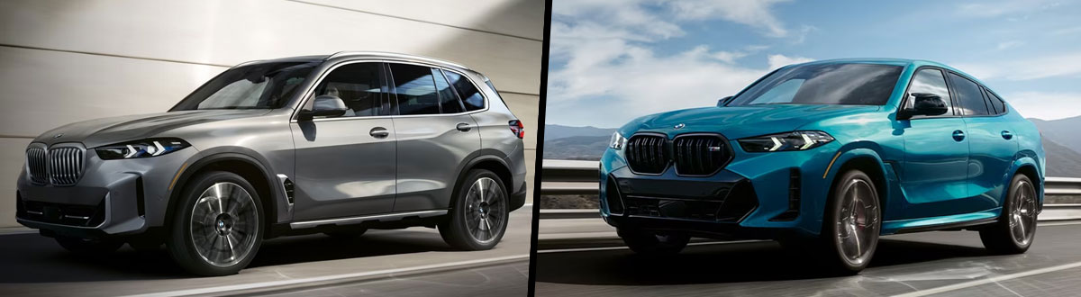 2026 BMW X5 vs 2026 BMW X6