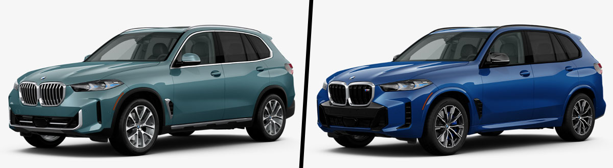 2026 BMW X5 xDrive40i vs 2026 BMW X5 M60i