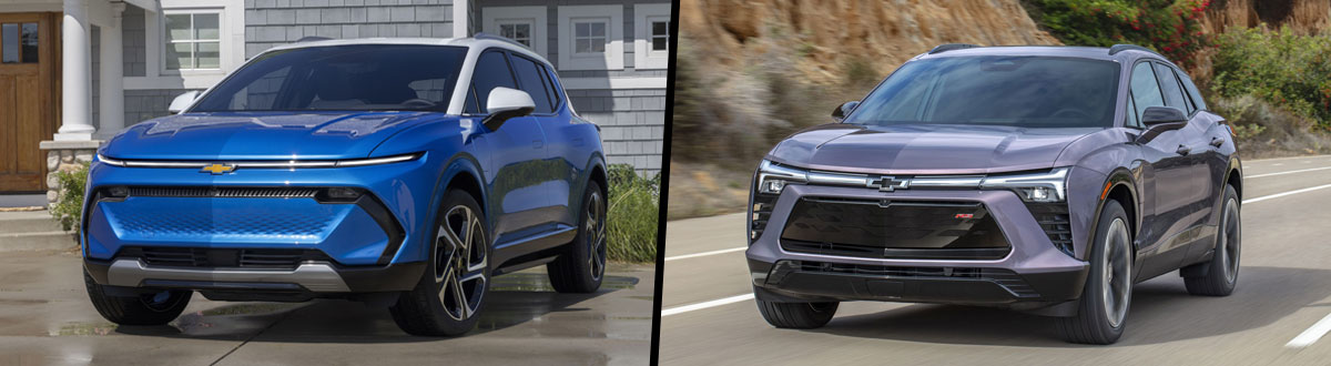 2024 Chevrolet Equinox EV vs 2024 Chevrolet Blazer EV