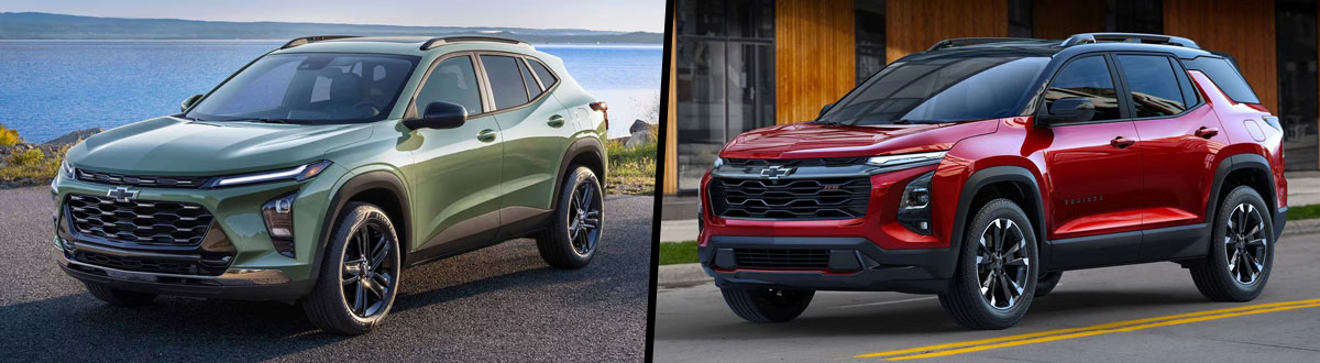 2026 Chevy Trax vs 2026 Chevy Equinox