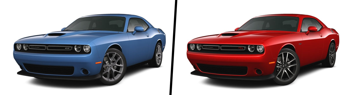 2023 Dodge Challenger GT vs 2023 Dodge Challenger R/T