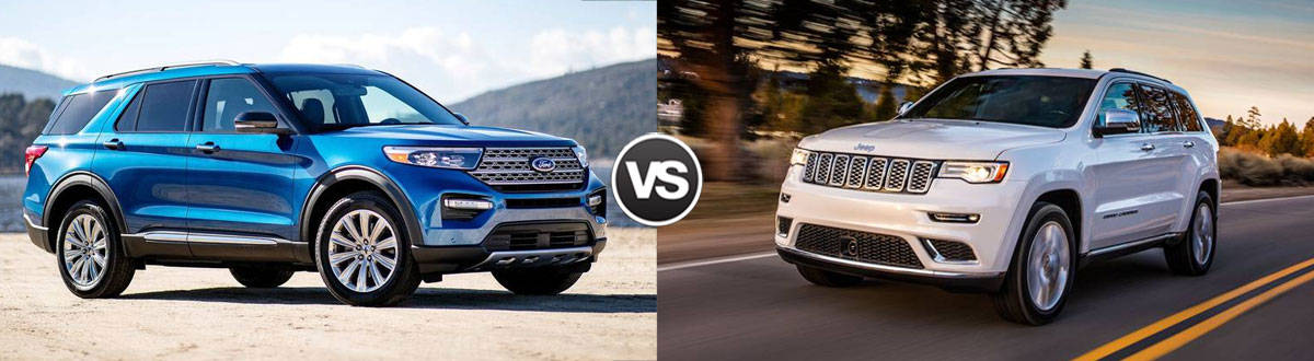 2020 Ford Explorer vs 2020 Jeep Grand Cherokee
