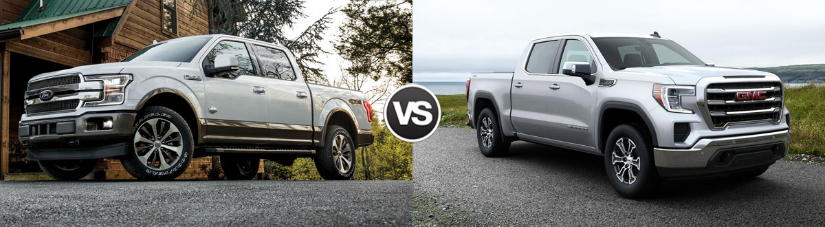 2020 Ford F-150 vs 2020 GMC Sierra 1500