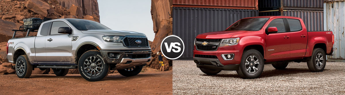 2020 Ford Ranger vs 2020 Chevrolet Colorado