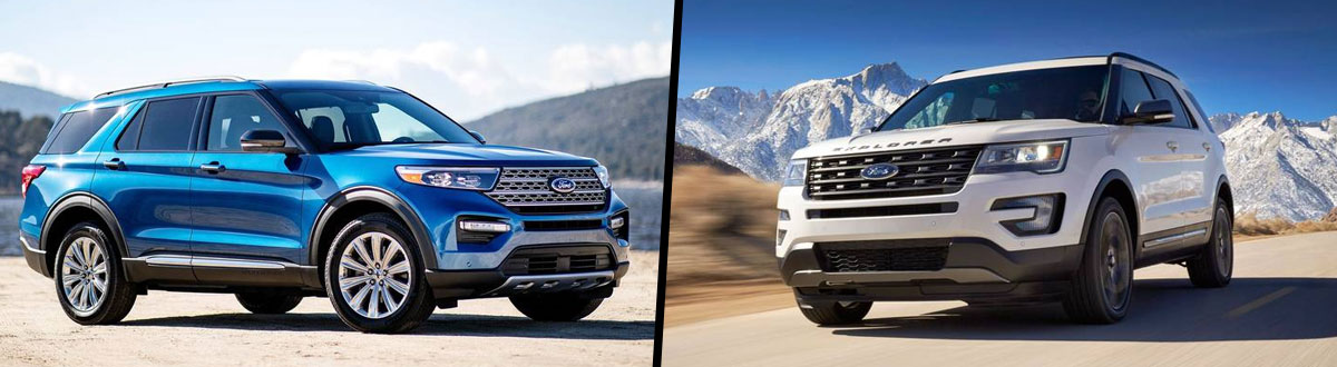 2020 Ford Explorer vs 2019 Ford Explorer