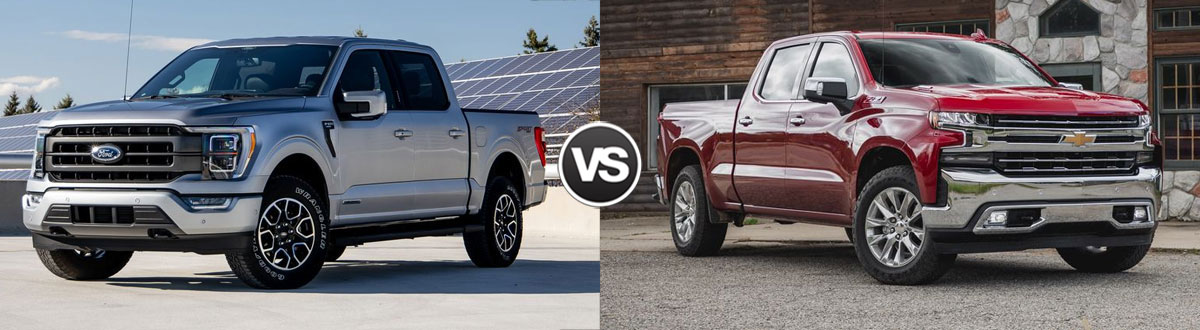 2021 Ford F-150 vs 2021 Chevy Silverado