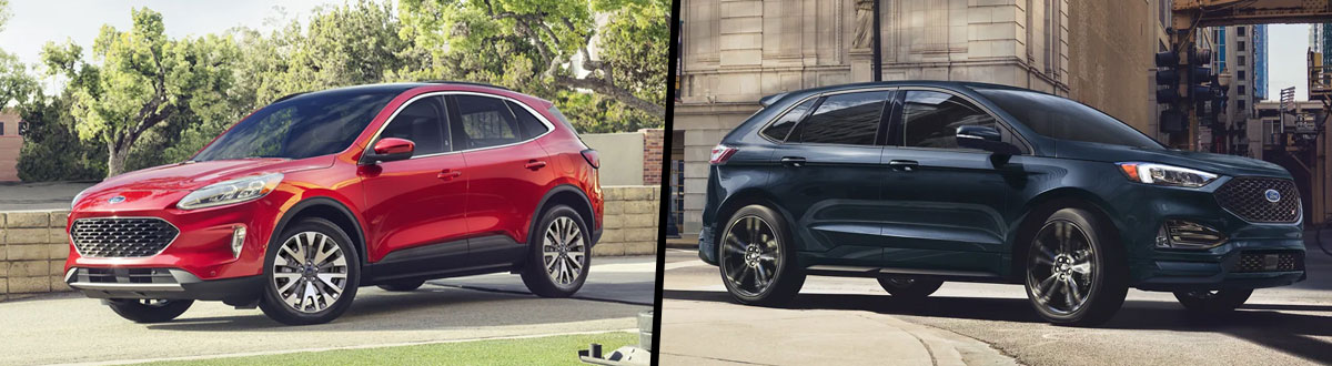 2022 Ford Escape vs 2022 Ford Edge