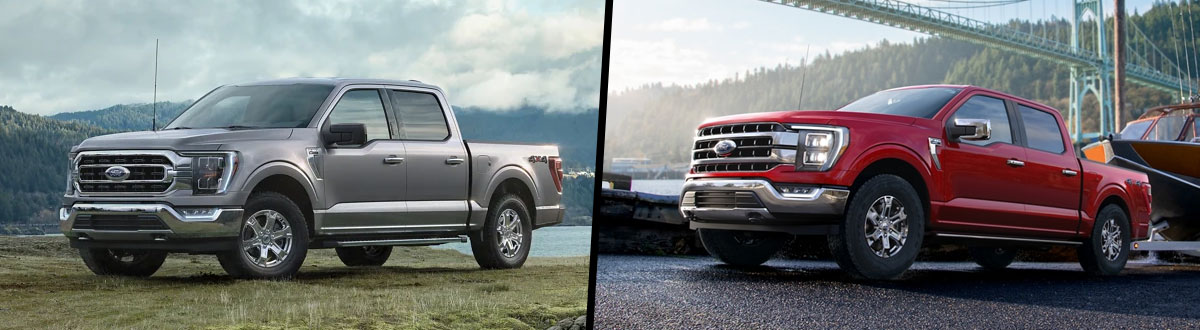 2022 Ford F-150 XLT vs 2022 Ford F-150 Lariat