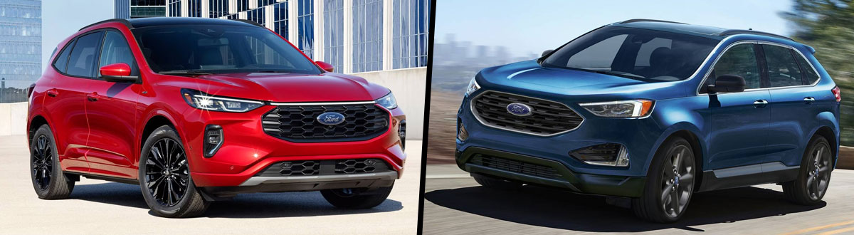 2023 Ford Escape vs 2023 Ford Edge