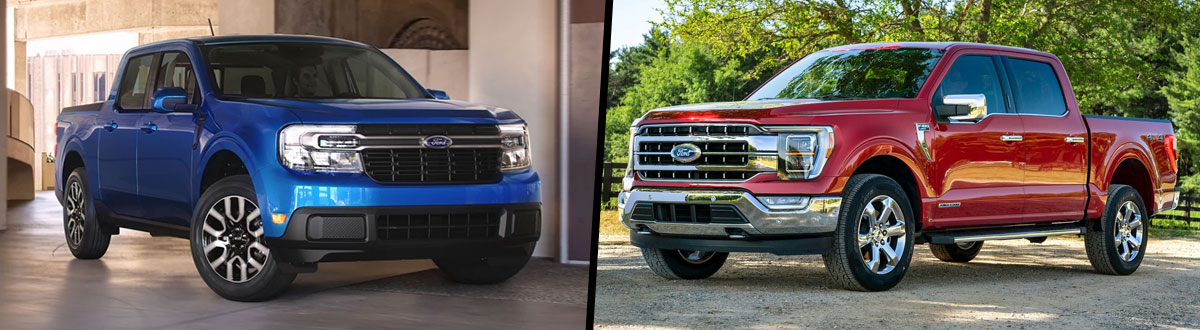 2023 Ford Maverick vs 2023 Ford F-150