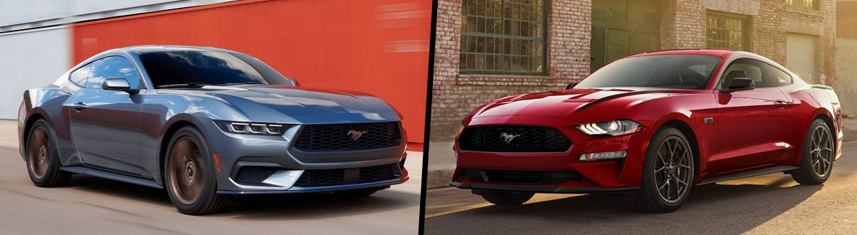 2024 Ford Mustang vs 2023 Ford Mustang