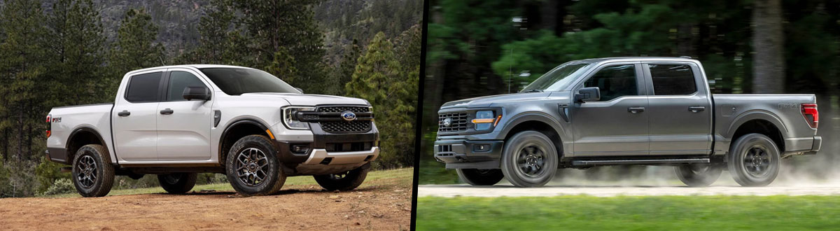 2025 Ford Ranger vs 2025 Ford F-150