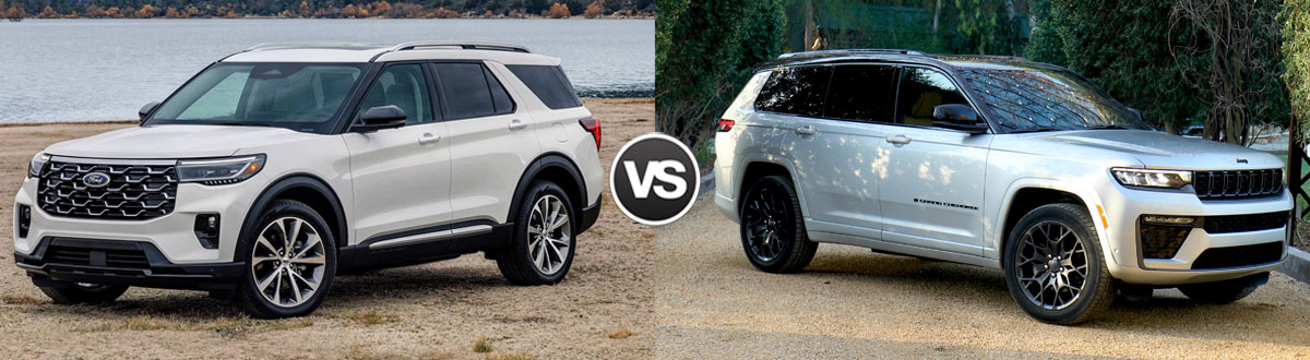 2026 Ford Explorer vs 2026 Jeep Grand Cherokee L