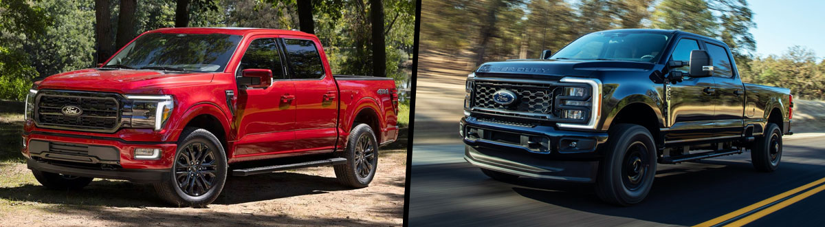 2026 Ford F-150 vs 2026 Ford Super Duty F-250