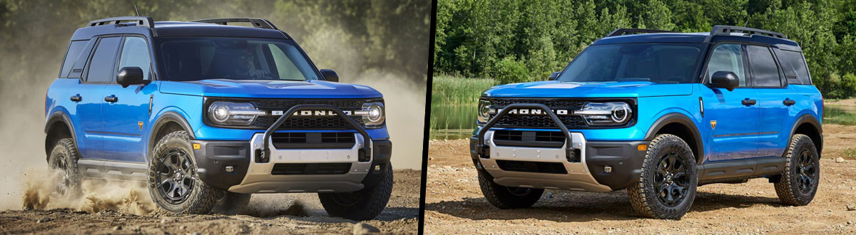 2026 Ford Bronco Sport vs 2025 Ford Bronco Sport